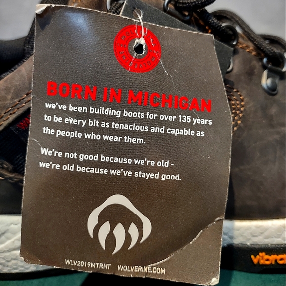 Wolverine Men's Guide Ultraspring hiking shoe Size 10WE - Picture 9 of 14